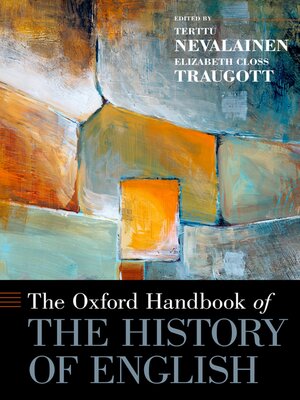 cover image of The Oxford Handbook of the History of English